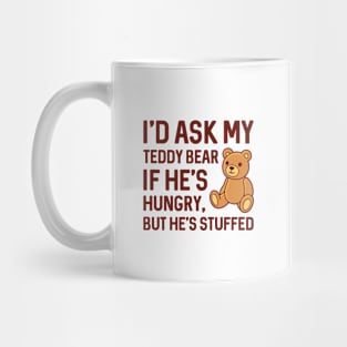 Hungry Teddy Bear Mug